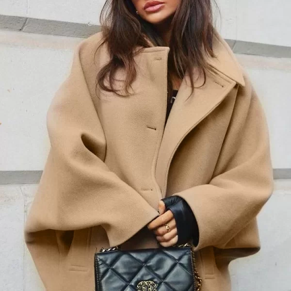 παλτό FREMIHA BEIGE - 1