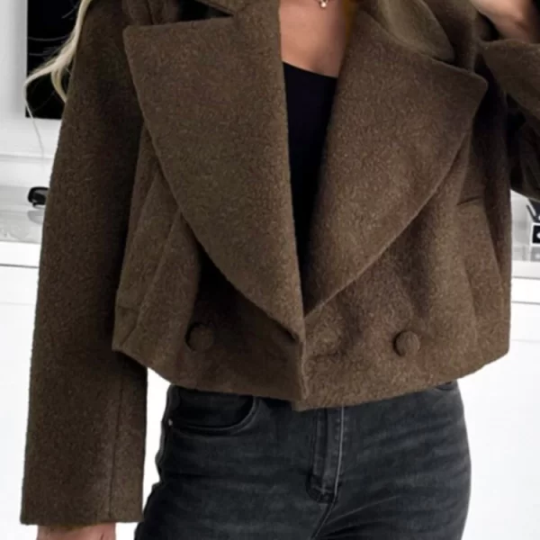 παλτό ENIRSONA BROWN - 1