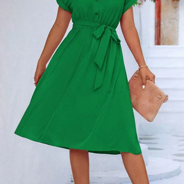 φόρεμα MELINTA GREEN - 1