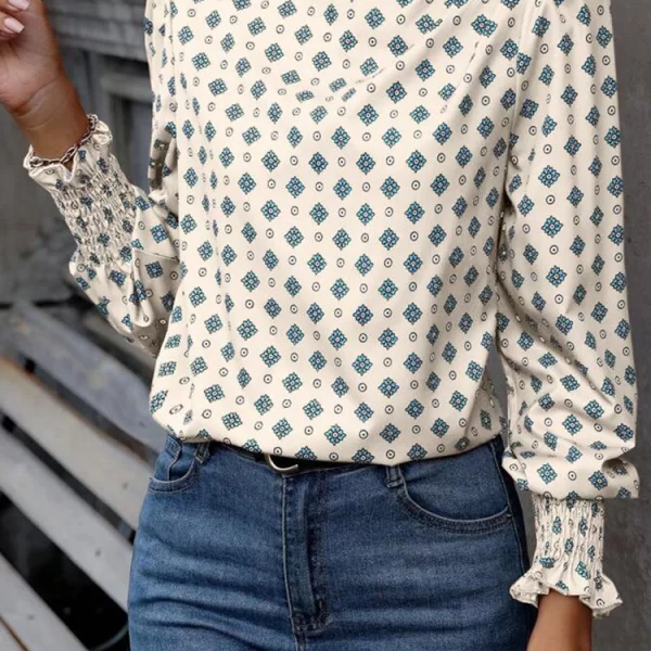 γυναικεία μπλούζα LISOLDA ECRU - 1