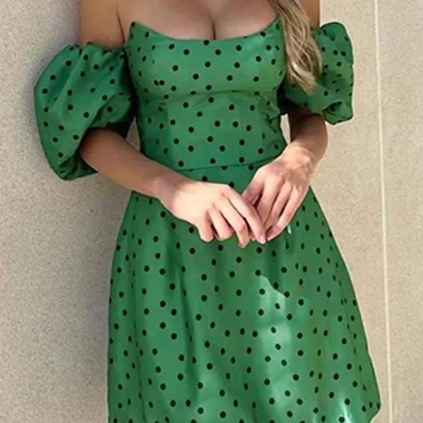 φόρεμα BOMBETA GREEN - 1