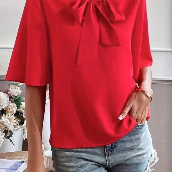 γυναικεία μπλούζα LANEFONA RED - 1