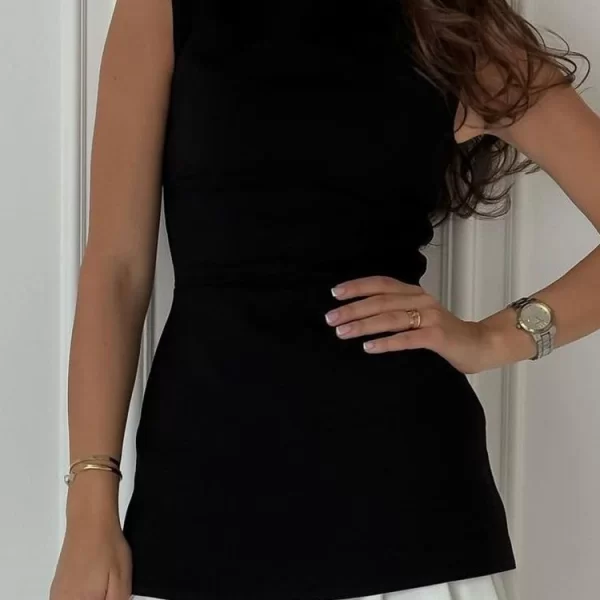 φόρεμα FENSITA BLACK - 1