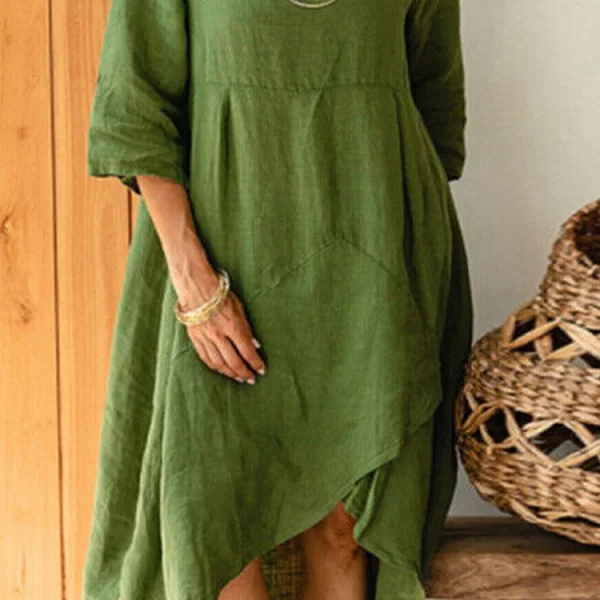 φόρεμα FLOMEASA GREEN - 1