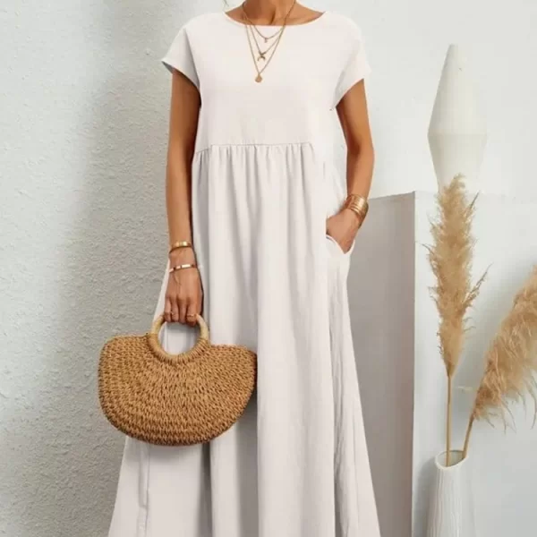 φόρεμα BOTEGRA WHITE - 1