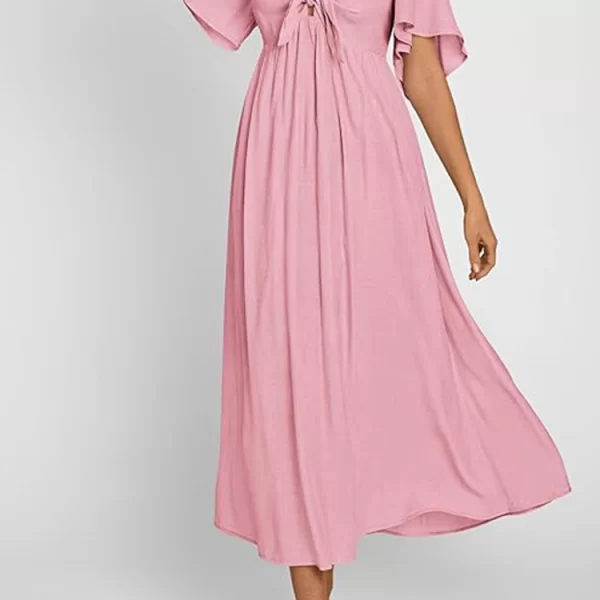 φόρεμα ZIEMOFA PINK - 1