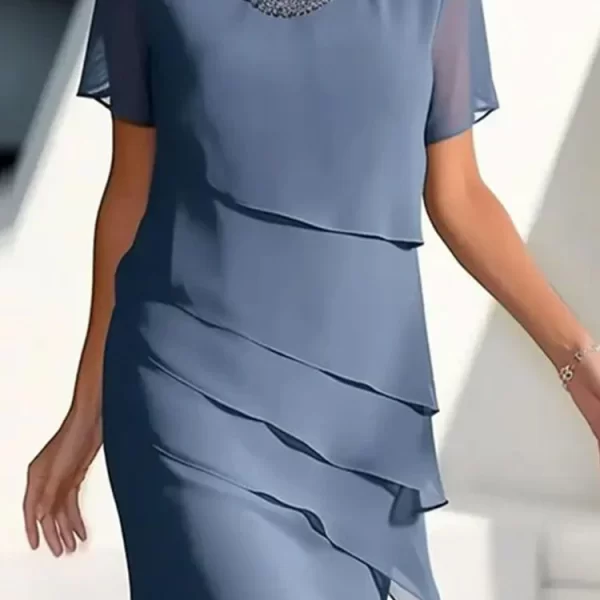 φόρεμα FELENSA BLUE - 1