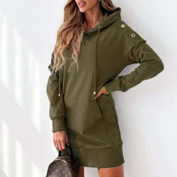 φόρεμα ZAMENTA KHAKI - 1