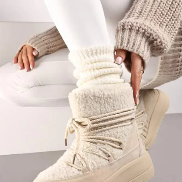 μπότες απρέ σκι VINDOFA ECRU - 1