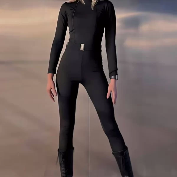 ολόσωμη φόρμα GOLFEADA BLACK - 1