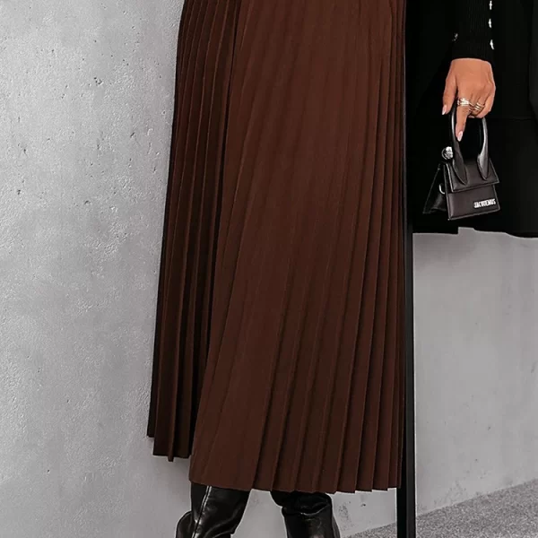 φούστα FARMOLDA BROWN - 1