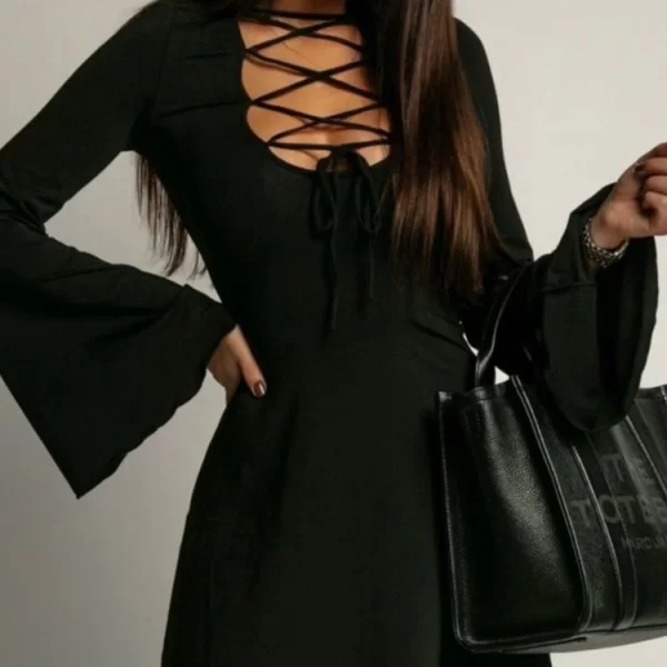 φόρεμα SPORTILA BLACK - 1