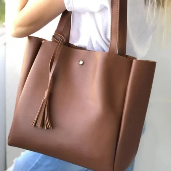 Γυναικεία τσάντα VERONLA BROWN - 1