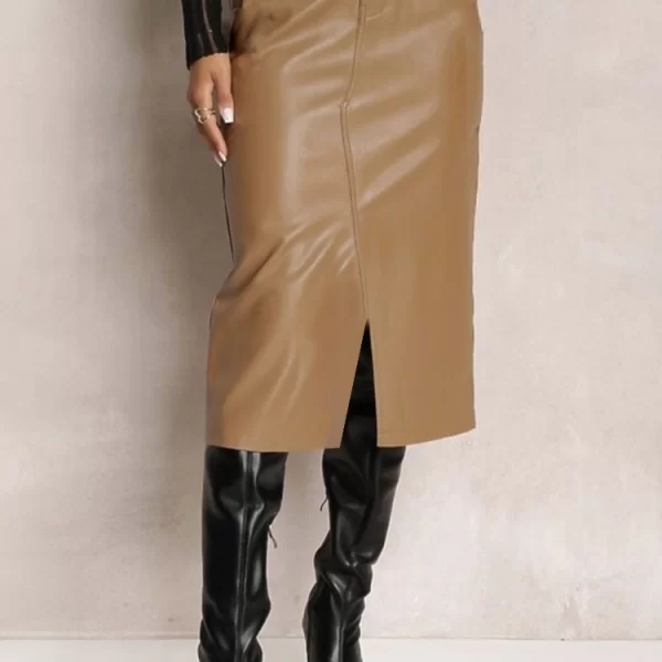 φούστα RUBELJA CAMEL - 1
