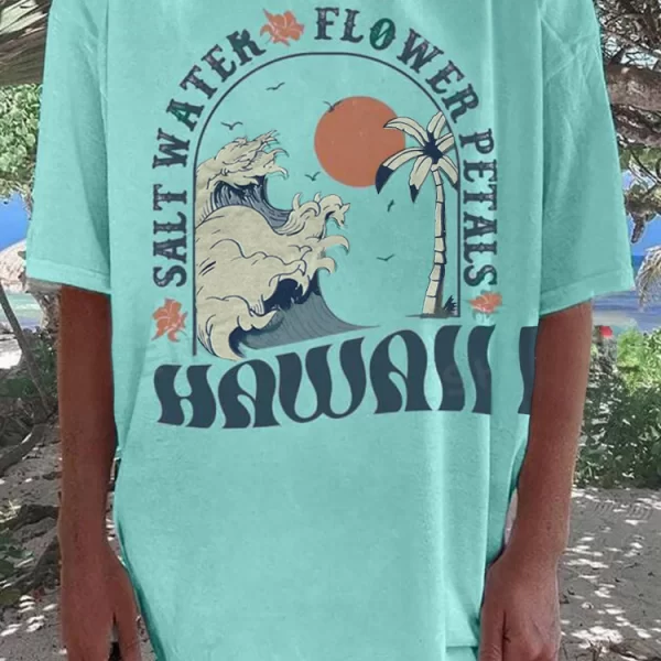 κοντομάνικο μπλουζάκι NUTRILDA TURQUA - 1