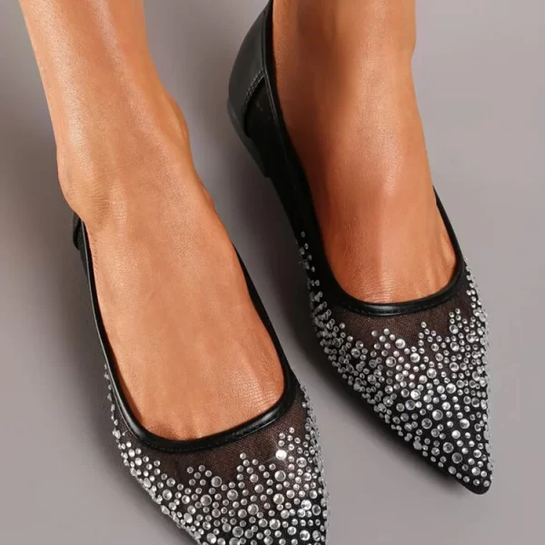 γυναικεία παπόυτσια SELIRJA BLACK - 1