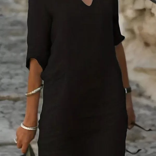 φόρεμα FIOLMEA BLACK - 1