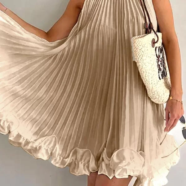 φόρεμα MERGETA GOLD - 1