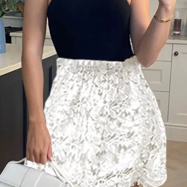 φούστα HERFILZA WHITE - 1