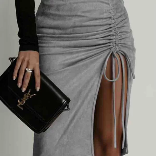 φούστα ZIODELA GREY - 1