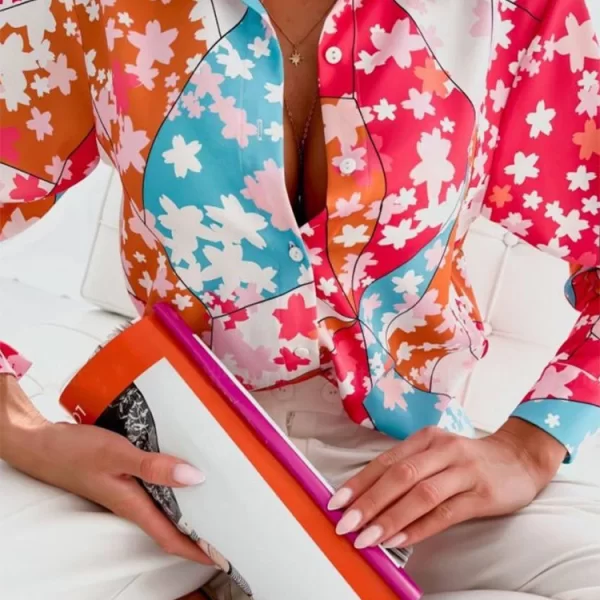 γυναικείο πουκάμισο FLIFOLSA - 1