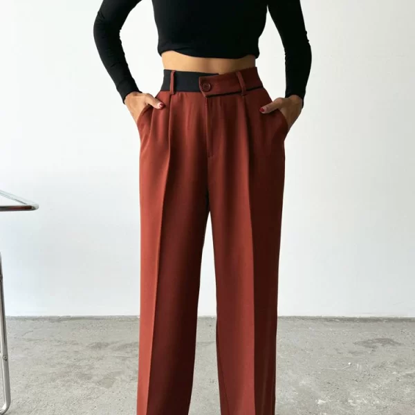 παντελόνι MEDIASA BRICK RED - 1