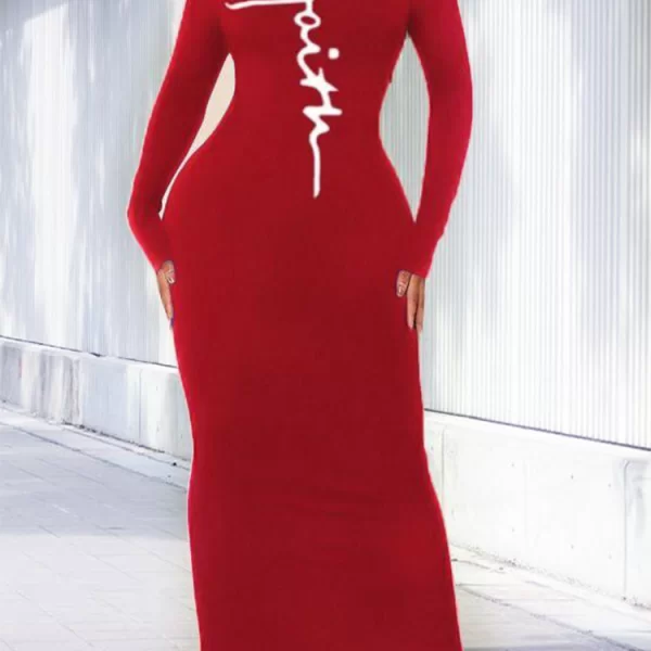 φόρεμα CHEOLFA RED - 1