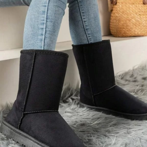 γυναικεία μποτάκια FEOSANA BLACK - 1