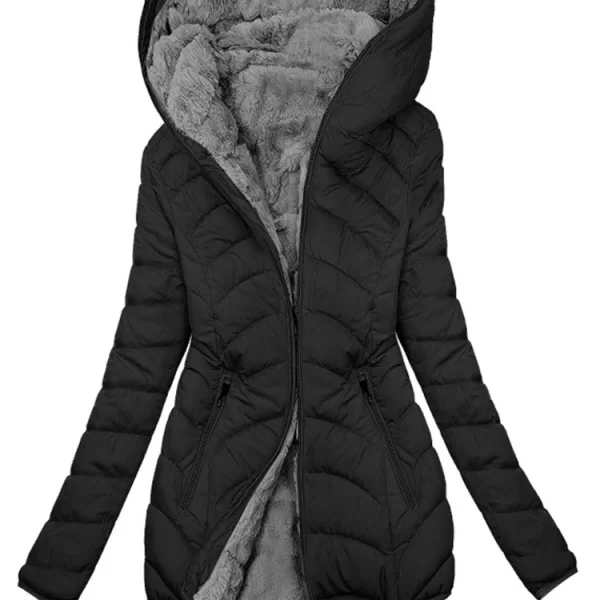 μπουφάν διπλής όψης LONERJA BLACK - 1