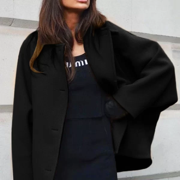 παλτό FREMIHA BLACK - 1