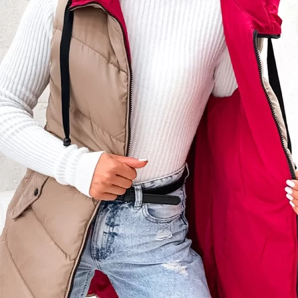 γιλέκο GRAMIELDA BEIGE - 1