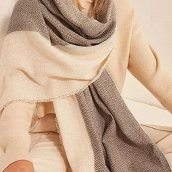 κασκόλ SEINOLDA BROWN - 1