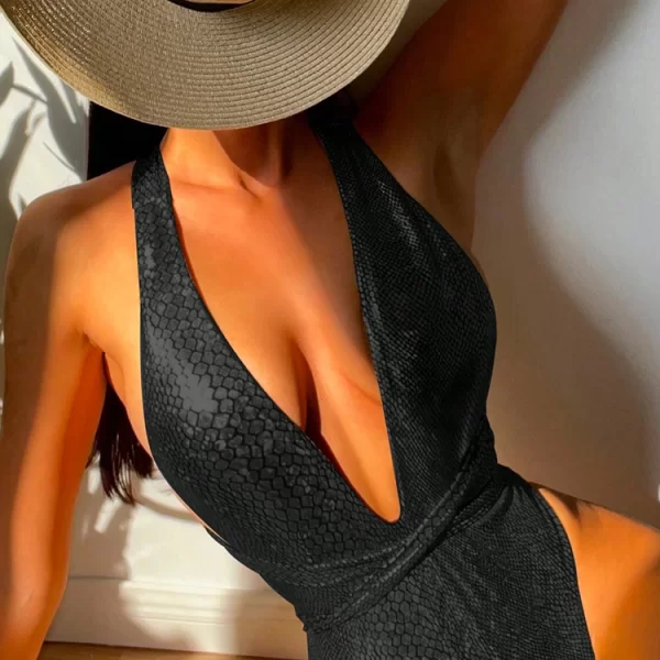 ολόσωμο μαγιό GREFOLSA BLACK - 1