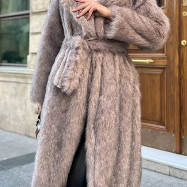 παλτό DALMORSA BEIGE - 1