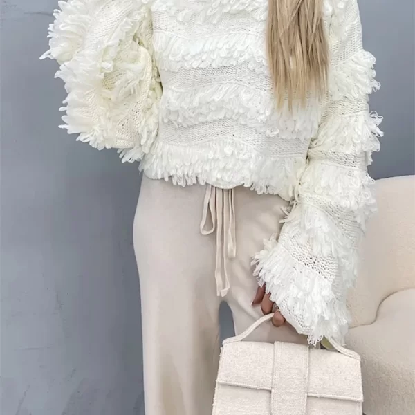 πουλόβερ FIOMEXA ECRU - 1