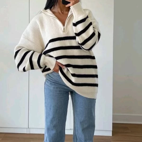 πουλόβερ SIGNELDA WHITE - 1