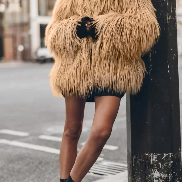 παλτό MORNELFA BEIGE - 1