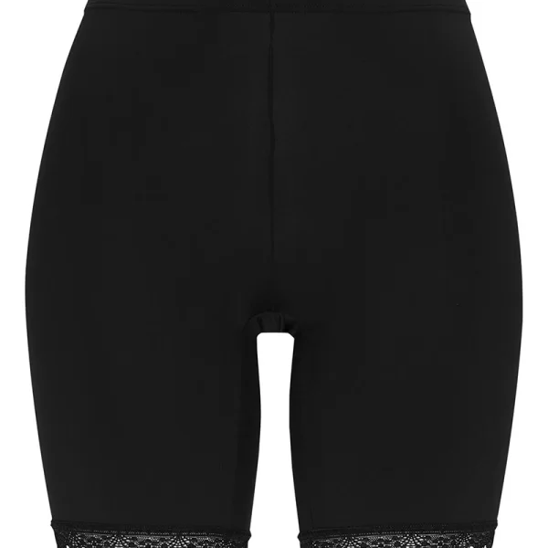 Ψηλόμεσο μαλακό λαστέξ σε μαύρο χρώμα