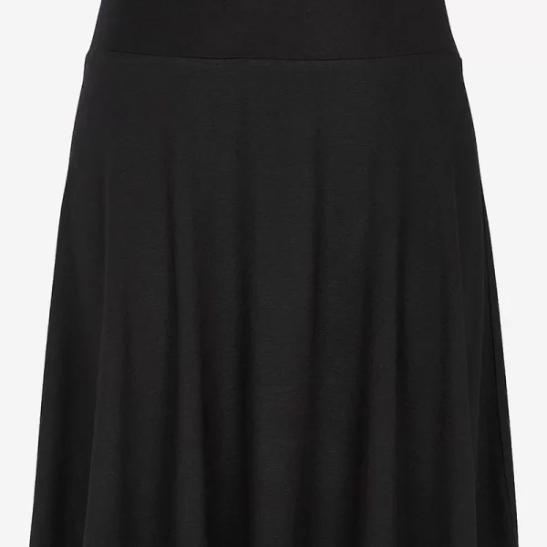 Mini ελαστική φούστα σε μαύρο χρώμα