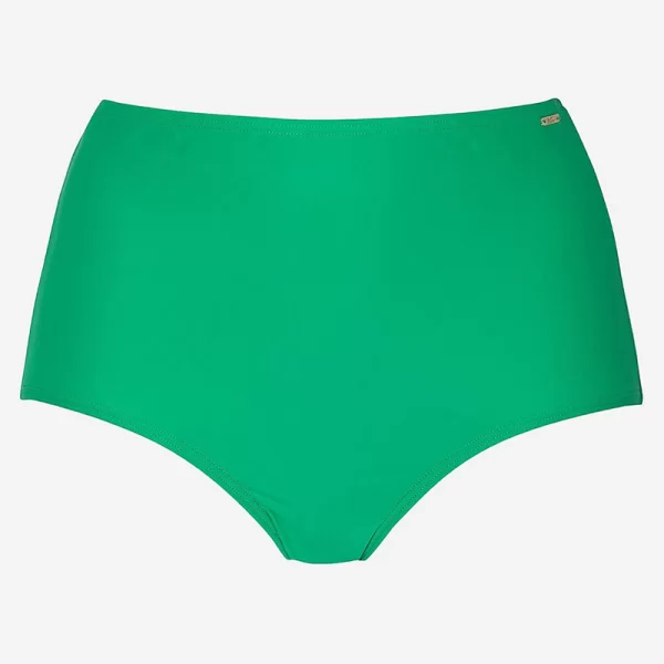 Ψηλόμεσο bikini-slip σε πράσινο χρώμα