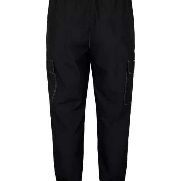 Cargo παντελόνι με εξώγαζα σε μαύρο χρώμα