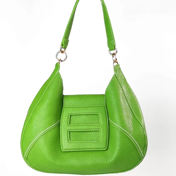 Τσάντα με εσωτερικό νεσεσέρ σε πράσινο χρώμα