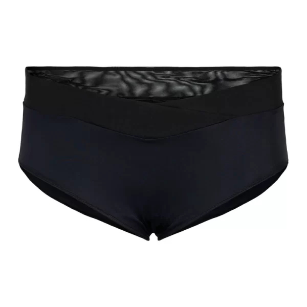 Εσώρουχο σλιπ με διαφάνεια σε μαύρο χρώμα
