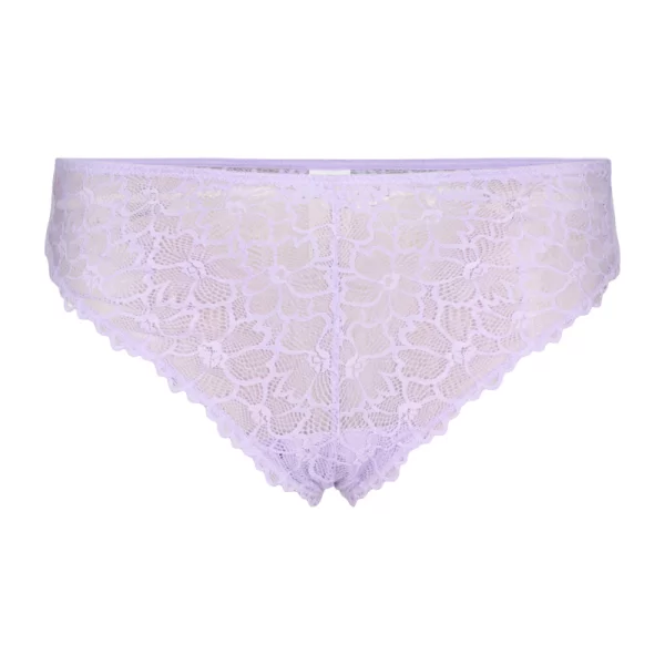 Εσώρουχο στρινγκ με δαντέλα σε λιλά χρώμα
