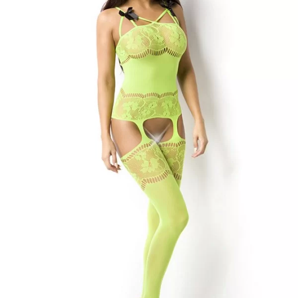 8531 AX Ολόσωμο καλσόν -Πράσινο-Πρασινο