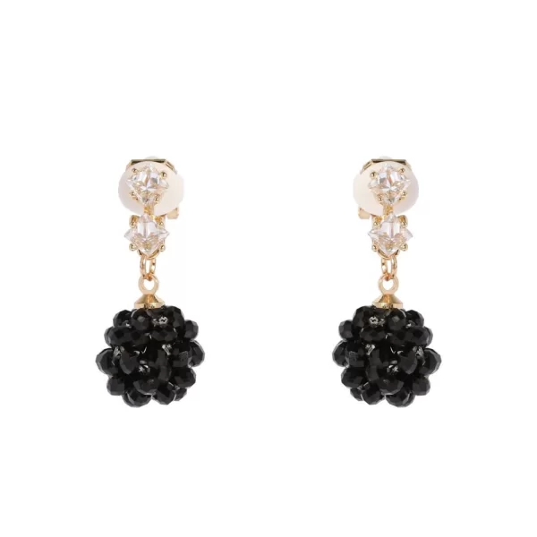 1458 LD Γυναικεία σκουλαρίκια - Χρυσό-Χρυσό