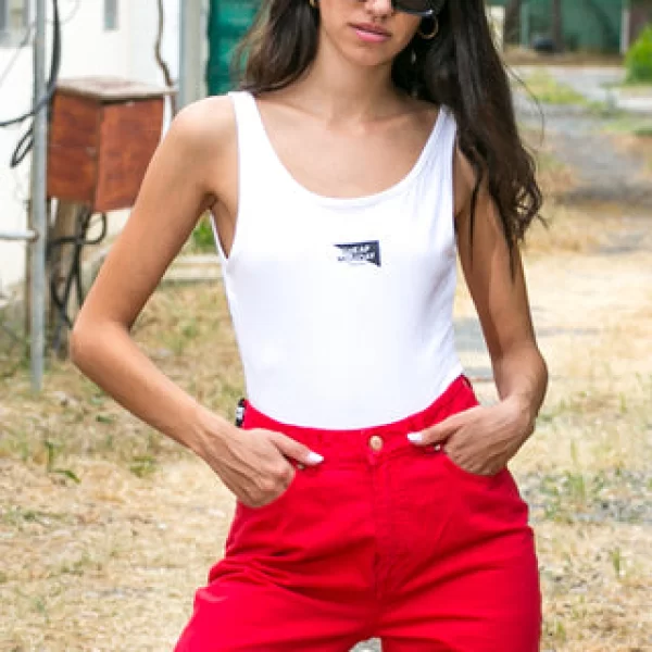 Cheap Monday - Dip Yang Logo Bodysuit White