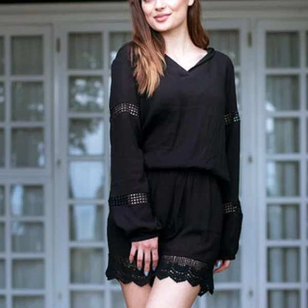 Rut & Circle - Layla Playsuit Black