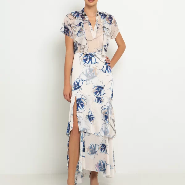 Μaxi φούστα floral - ΕΜΠΡΙΜΕ