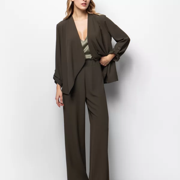 Ασύμμετρο σακάκι με πατ - ΧΑΚΙ